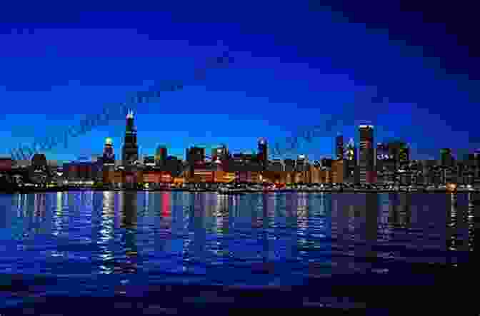 Chicago Skyline At Dusk CHICAGO TO ROCKFORD BELOIT DELAVAN DELAVAN LAKE LAKE GENEVA: PHOTOGRAPHIC AUTOMOBILE MAP 1905