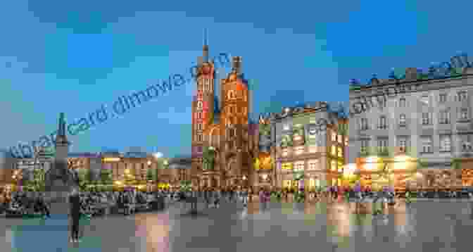 Stunning Cityscape Of Krakow's Old Town, Poland Poland A Study Of The Land People And Literature