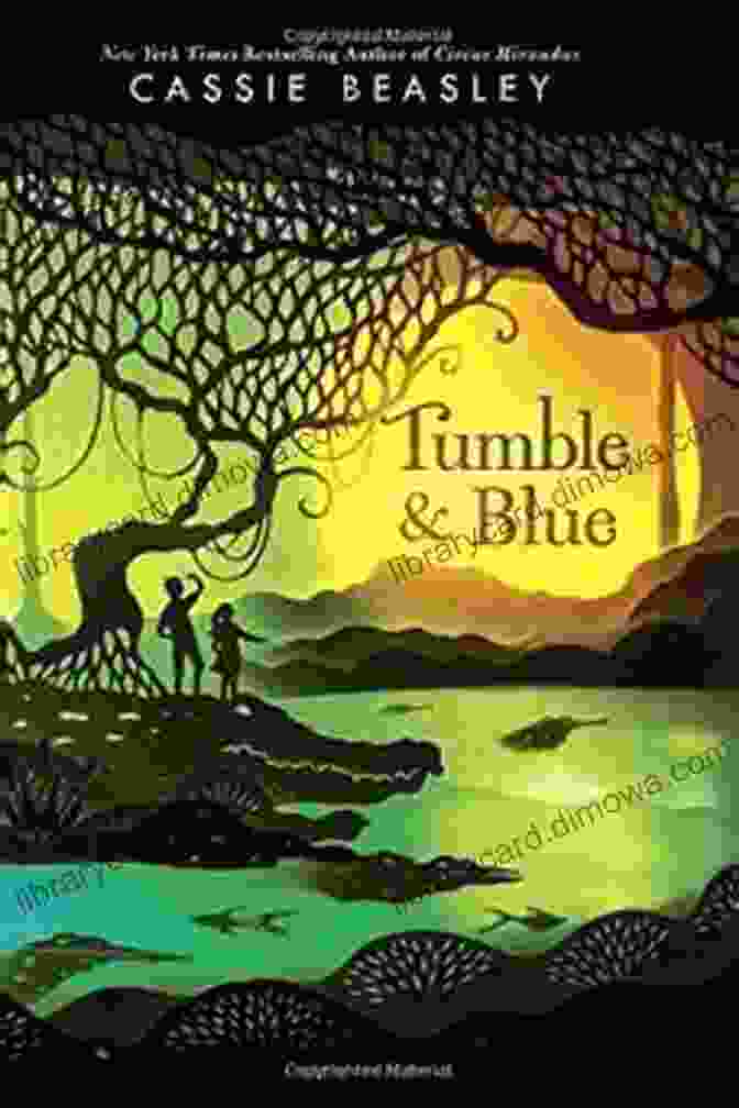 Tumble Blue Book Cover Featuring A Group Of Children Exploring A Vibrant Underwater World Tumble Blue Cassie Beasley