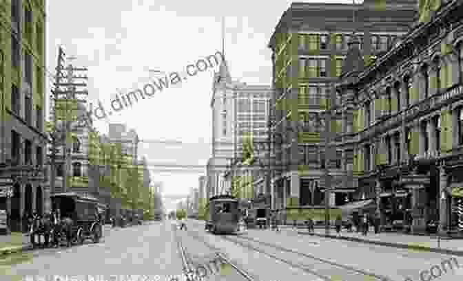 Vintage Postcard Of A Parade In Downtown Tacoma Downtown Tacoma (Images Of America)